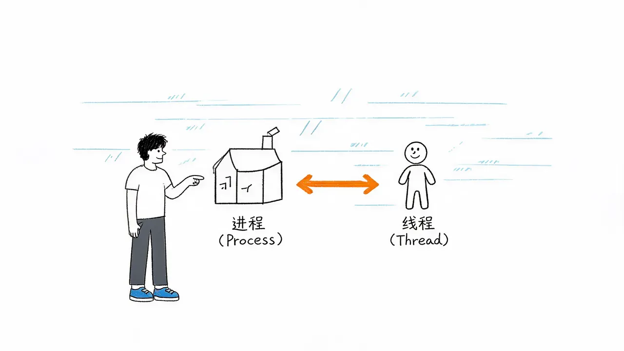 一个视频搞懂进程和线程：联系、区别与核心概念