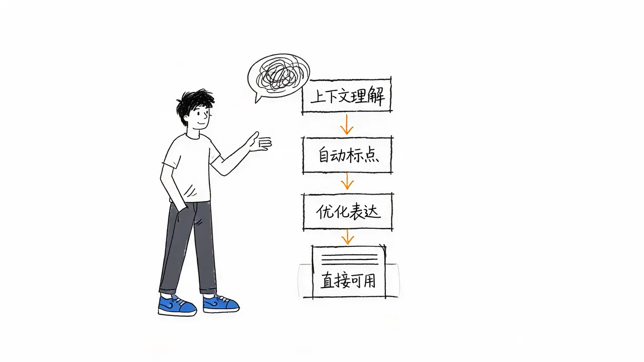 Qwen 语音智能整理流程