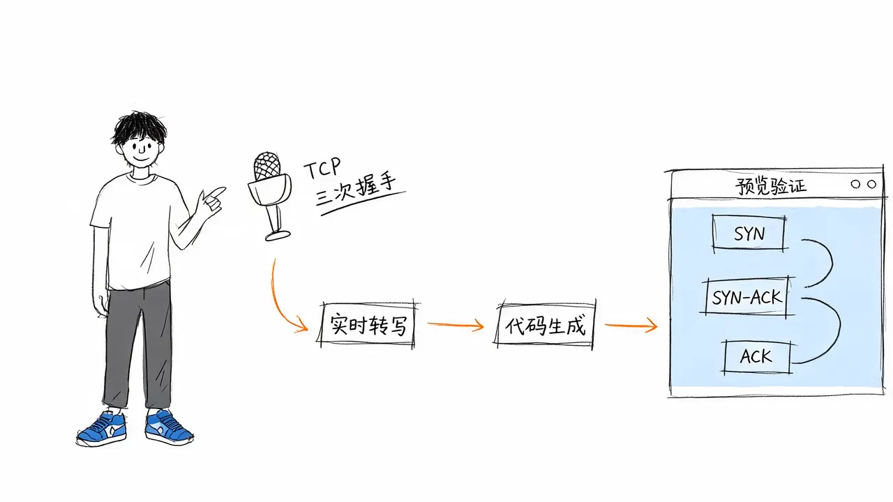 语音驱动 Vibe Coding 实战
