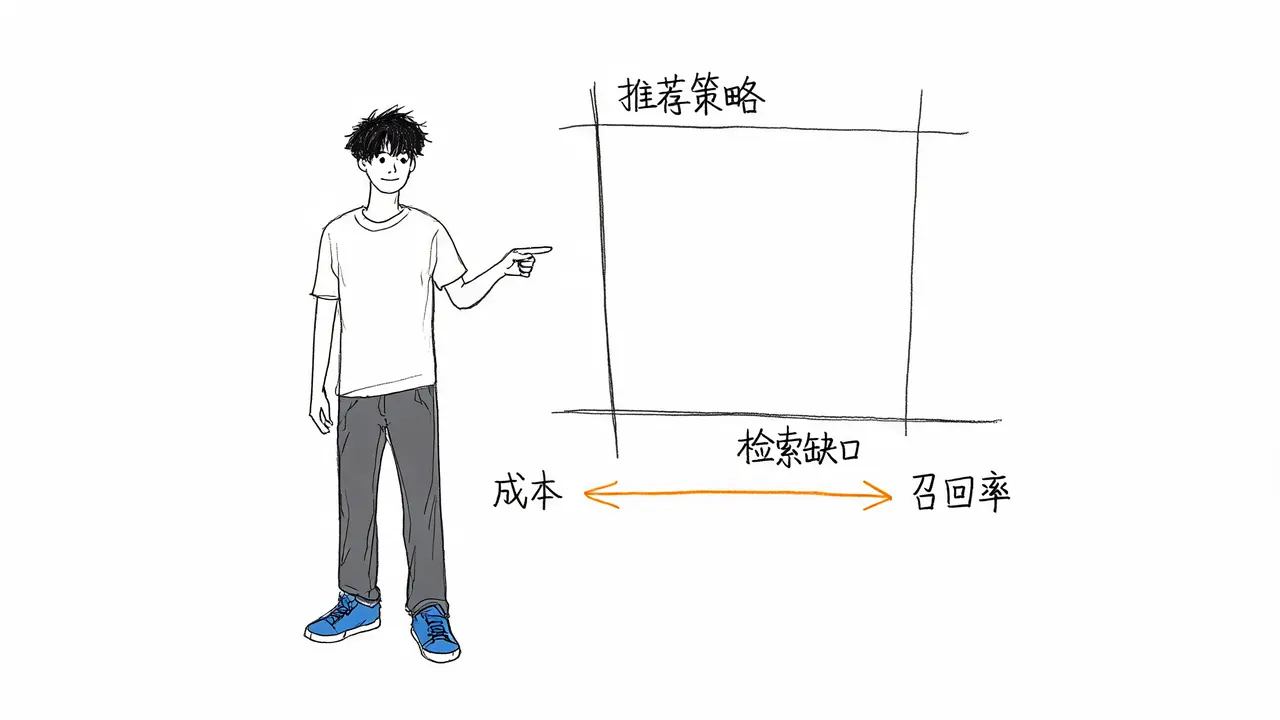 策略选择：基于检索缺口的决策矩阵
