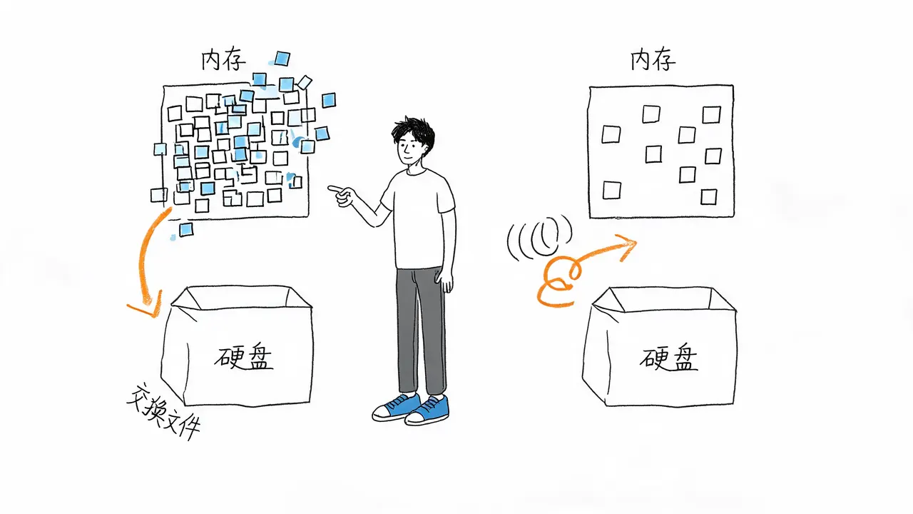 内存不足与虚拟内存