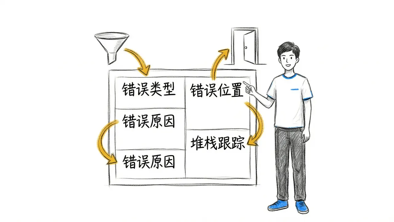报错信息四要素系统