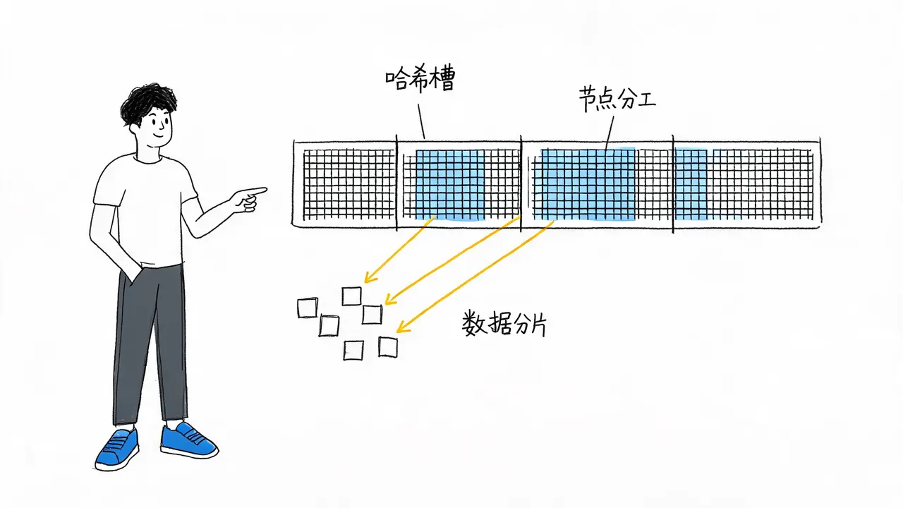 哈希槽数据分片机制