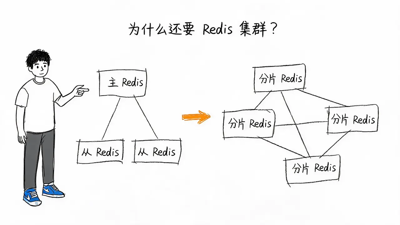 有了主从复制，为什么还要 Redis 集群？