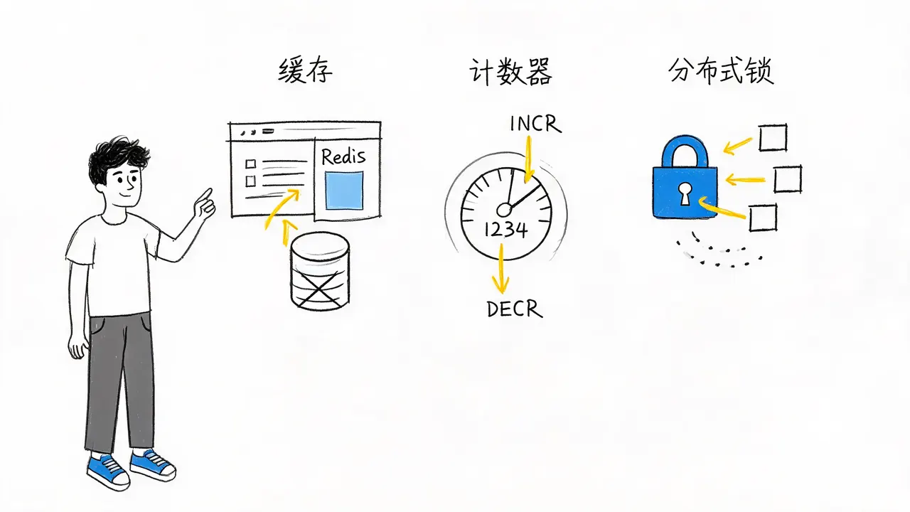 Redis 三大核心应用场景