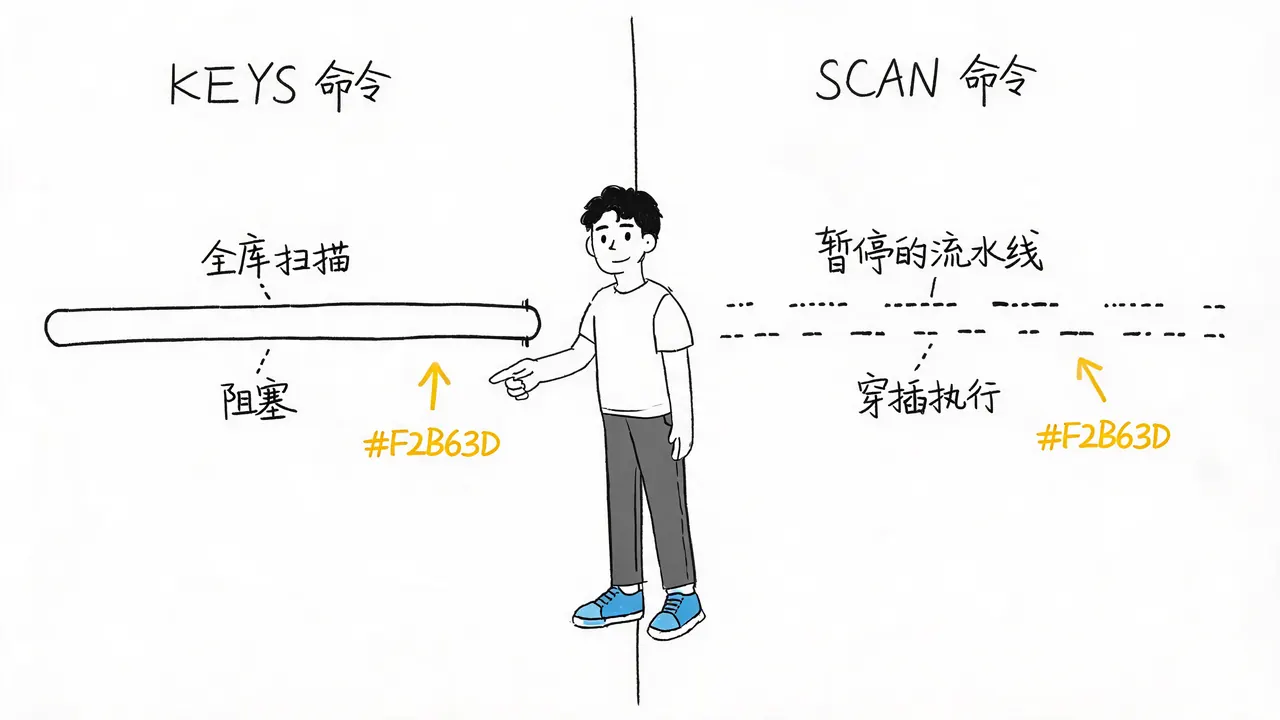 KEYS与SCAN命令对比