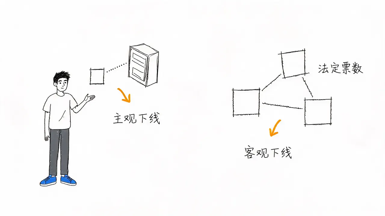 Subjective vs Objective Down Detection