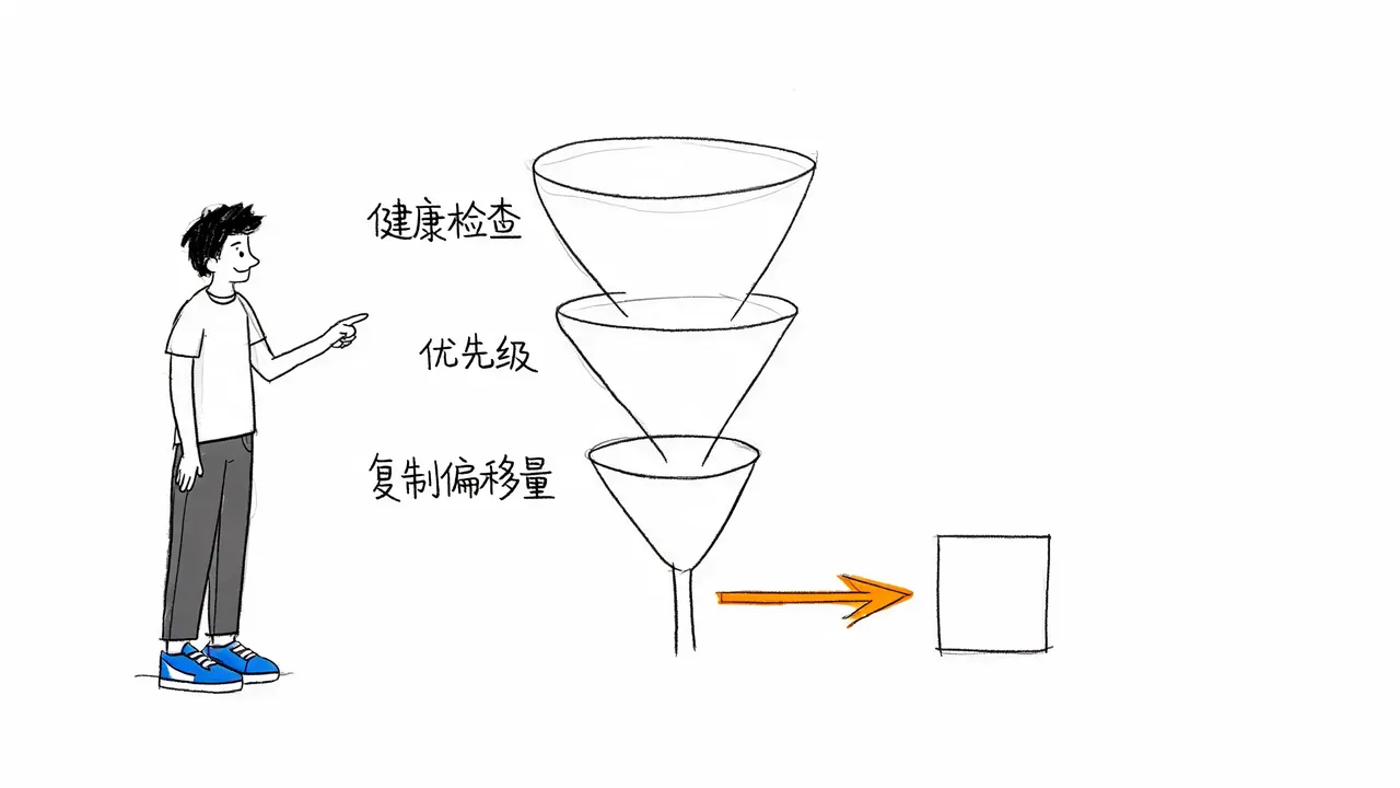 New Master Selection Funnel
