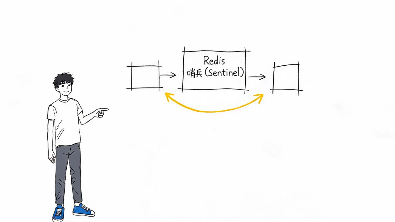 Redis 哨兵机制详解：主从架构的自动高可用看门狗