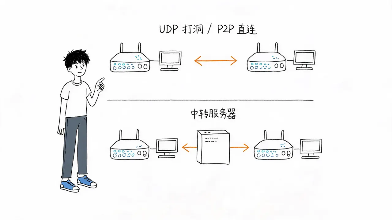 NAT穿透与连接模式
