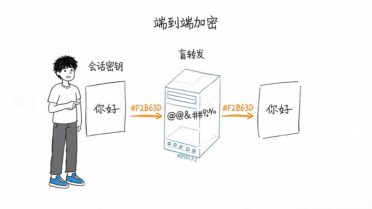 端到端加密机制