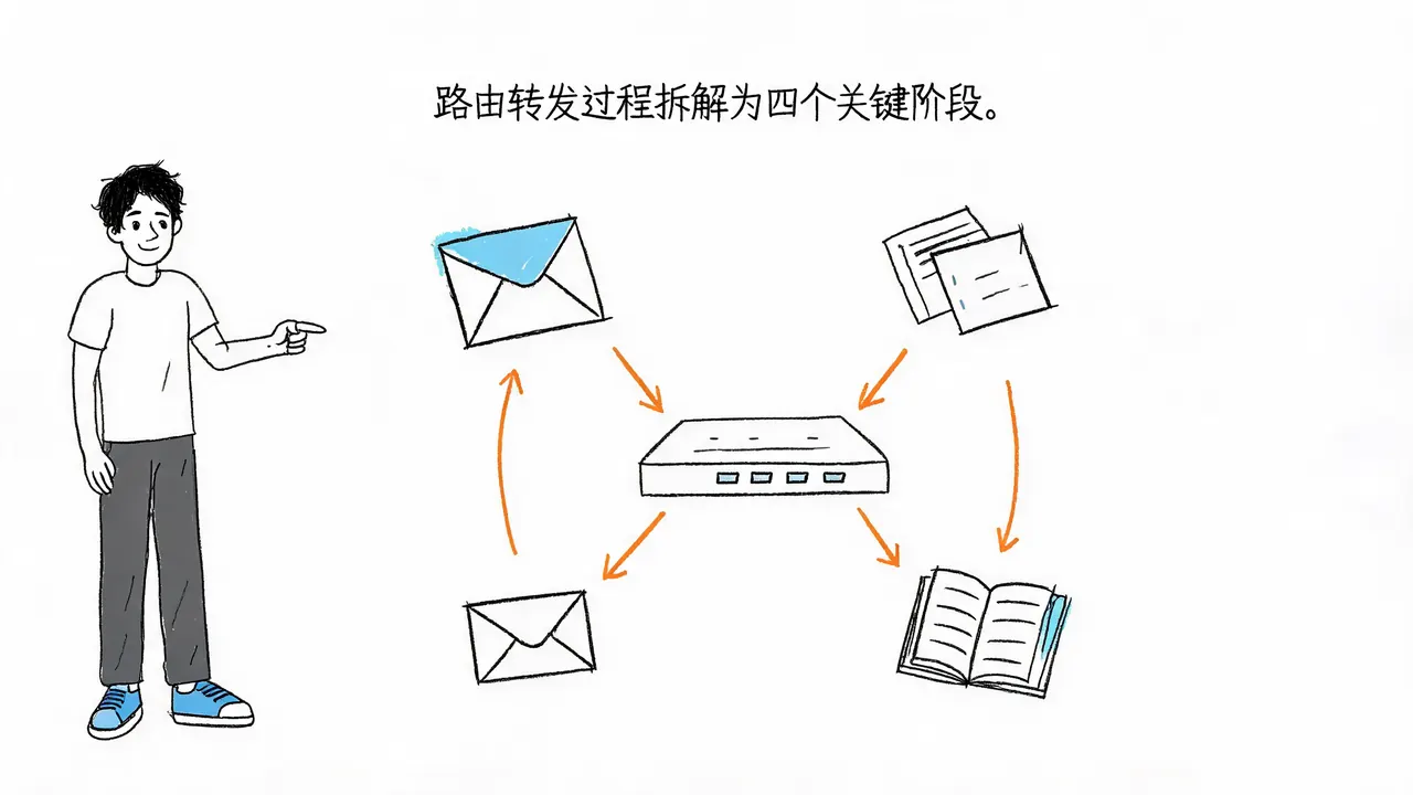 详解路由器工作原理：从数据封装到路由转发的全过程