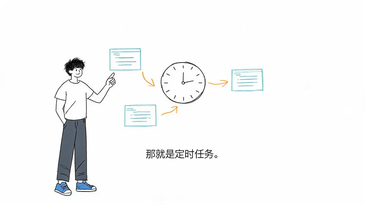 零基础AI编程100课·第48课：系统如何实现每天自动运行？