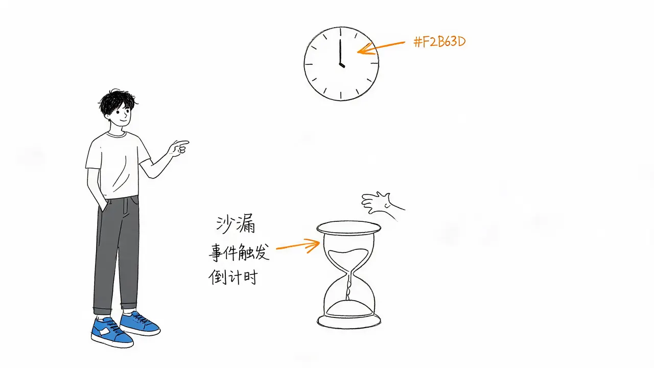 触发机制对比：挂钟 vs 沙漏