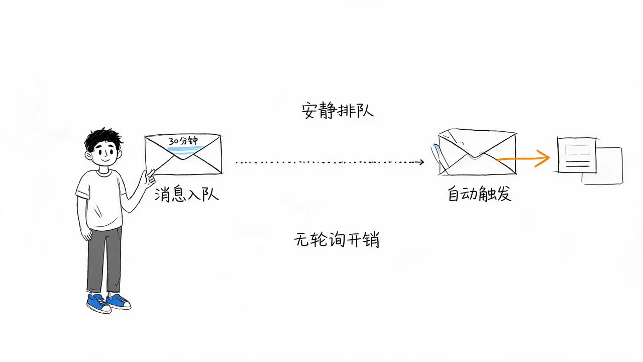 延迟队列的高效工作流程