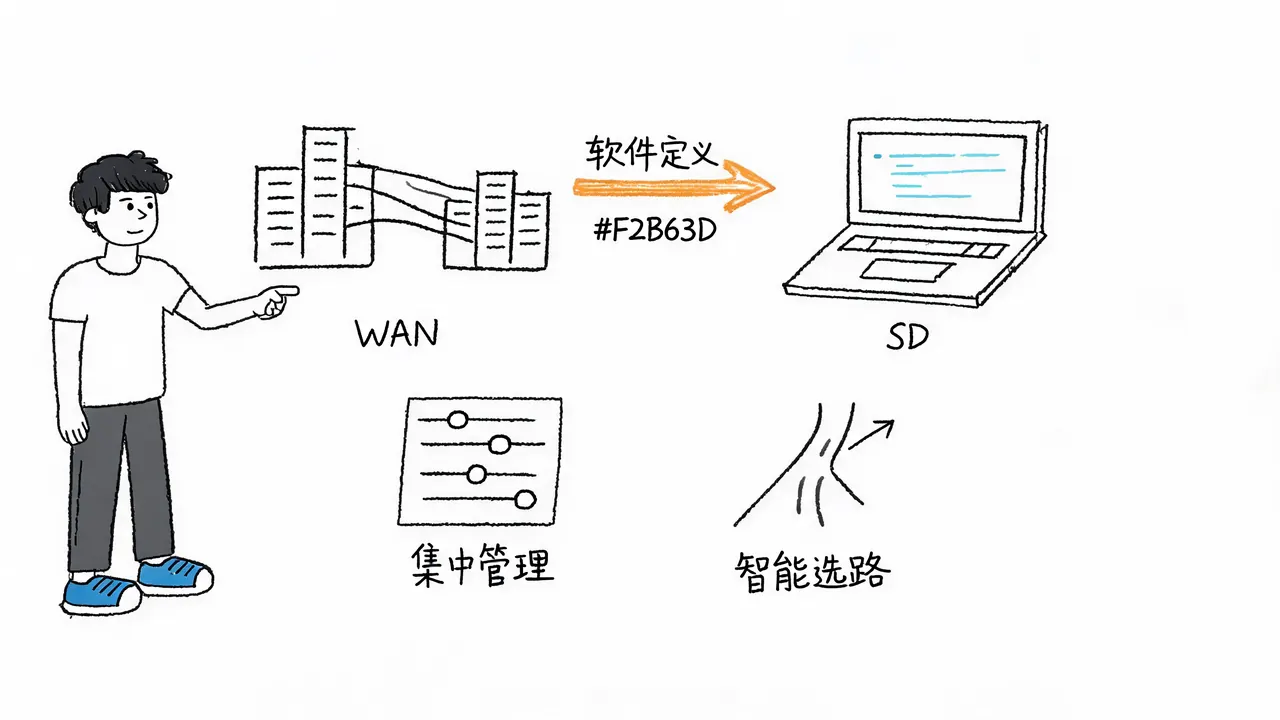 SD-WAN 名称拆解与核心思想