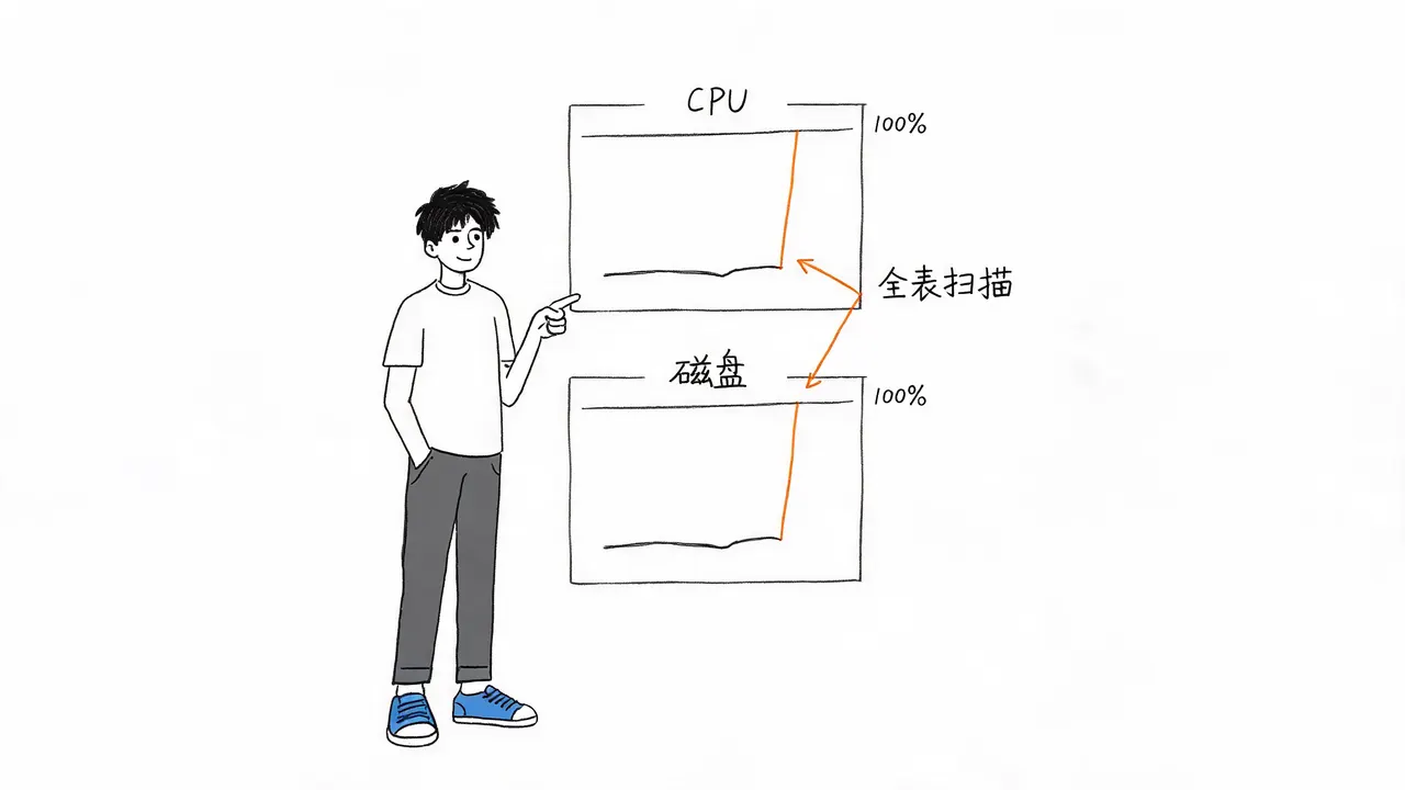 CPU与磁盘I/O资源耗尽