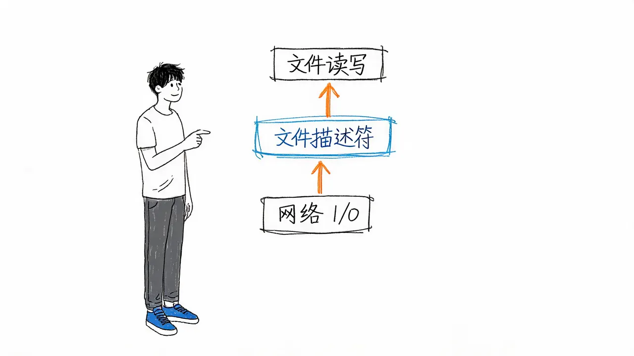 一切皆文件:文件描述符机制