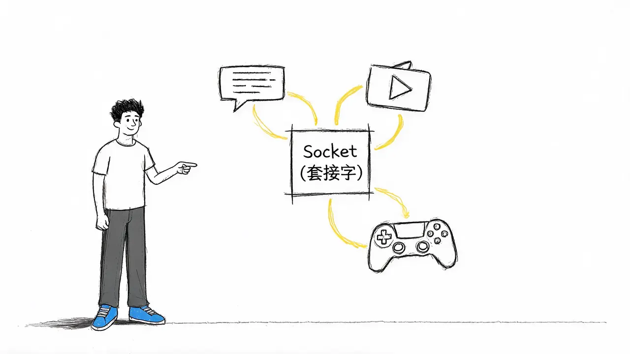 网络通信的基石：深入理解 Socket 套接字