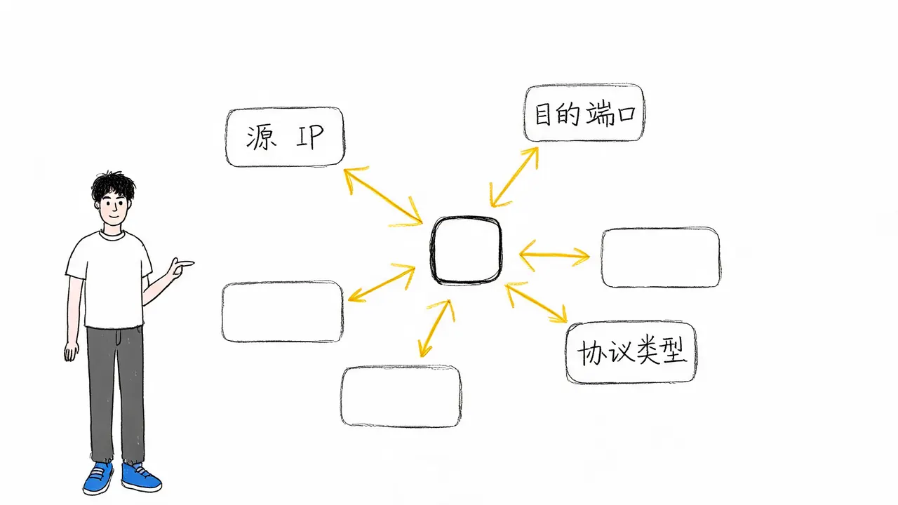 网络五元组与连接唯一性