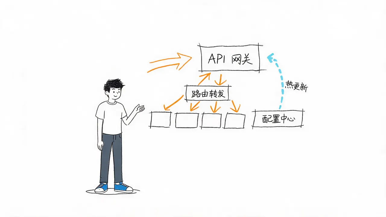 配置中心与 API 网关的系统架构