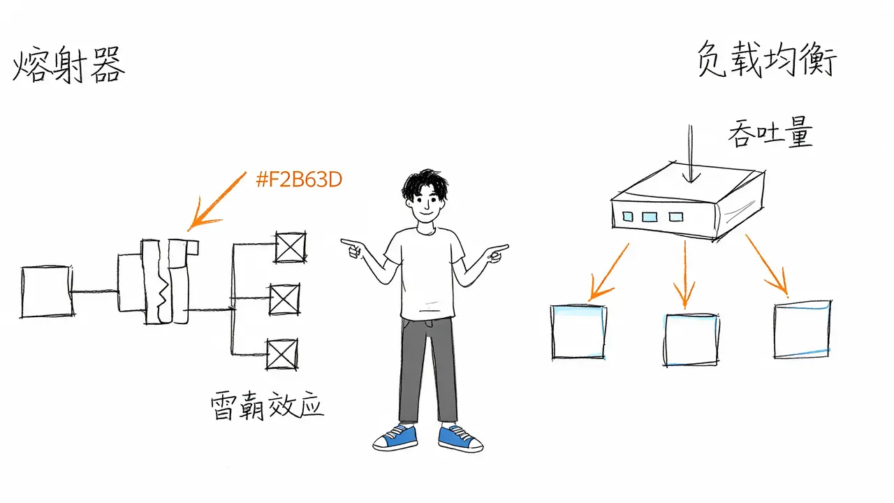 熔断器与负载均衡的高可用机制