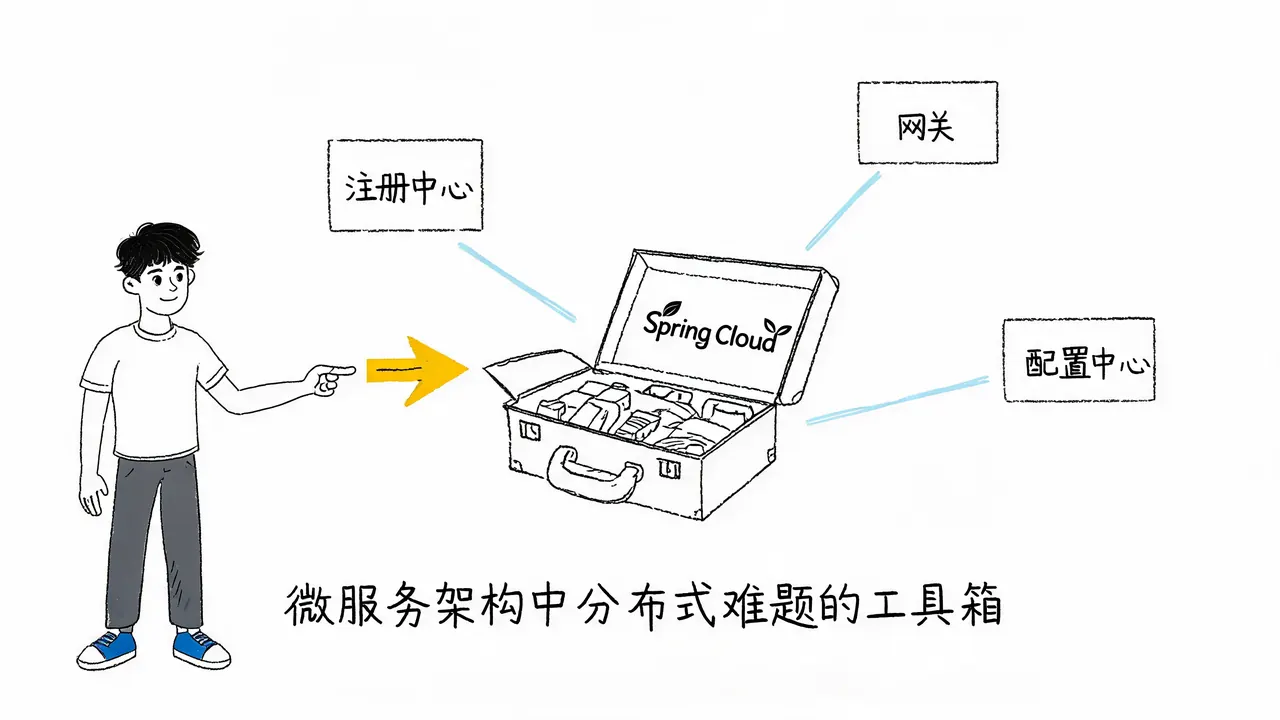 Spring Cloud 到底是什么？通俗拆解微服务核心机制