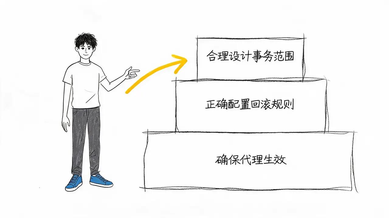 生产环境事务最佳实践层级