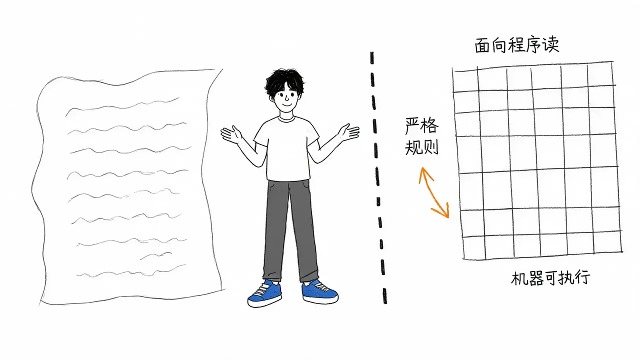 普通回答与结构化输出的本质区别