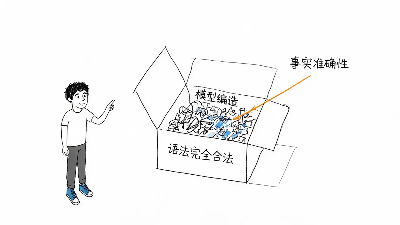 结构稳定不等于内容正确:幻觉风险边界