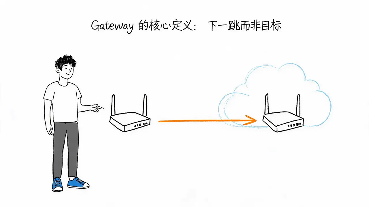静态路由 Gateway 配置指南：直连与非直连网段的下一跳选择