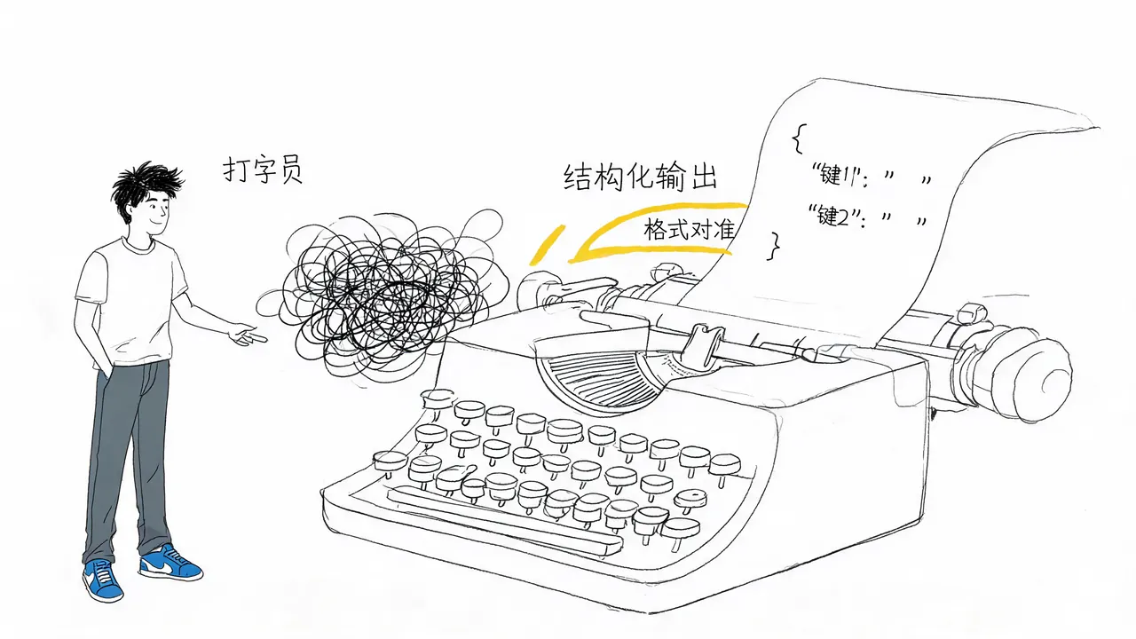结构化输出的本质:严格的打字员