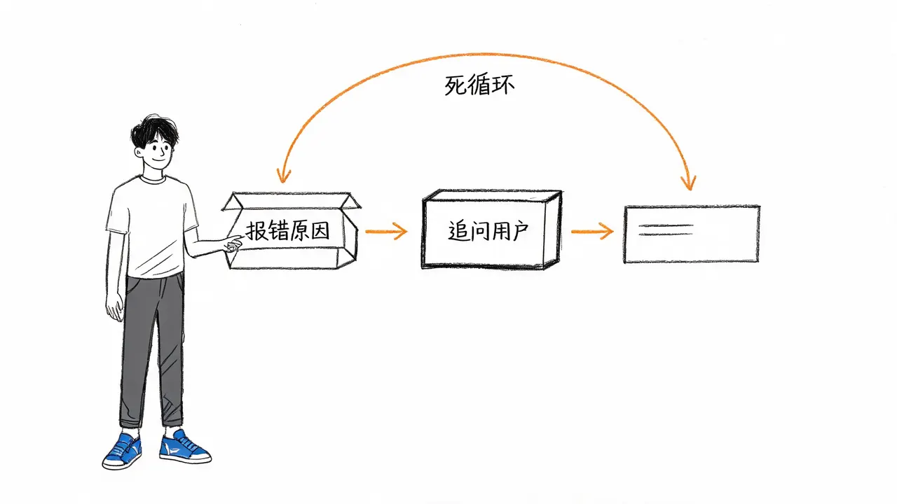 异常处理:避免死循环