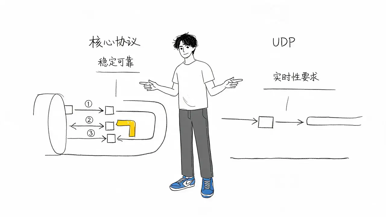 TCP 与 UDP 协议对比