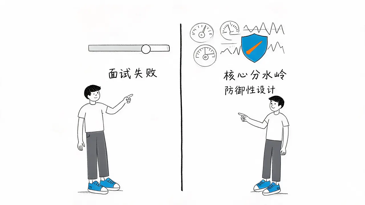 面试误区与核心分水岭