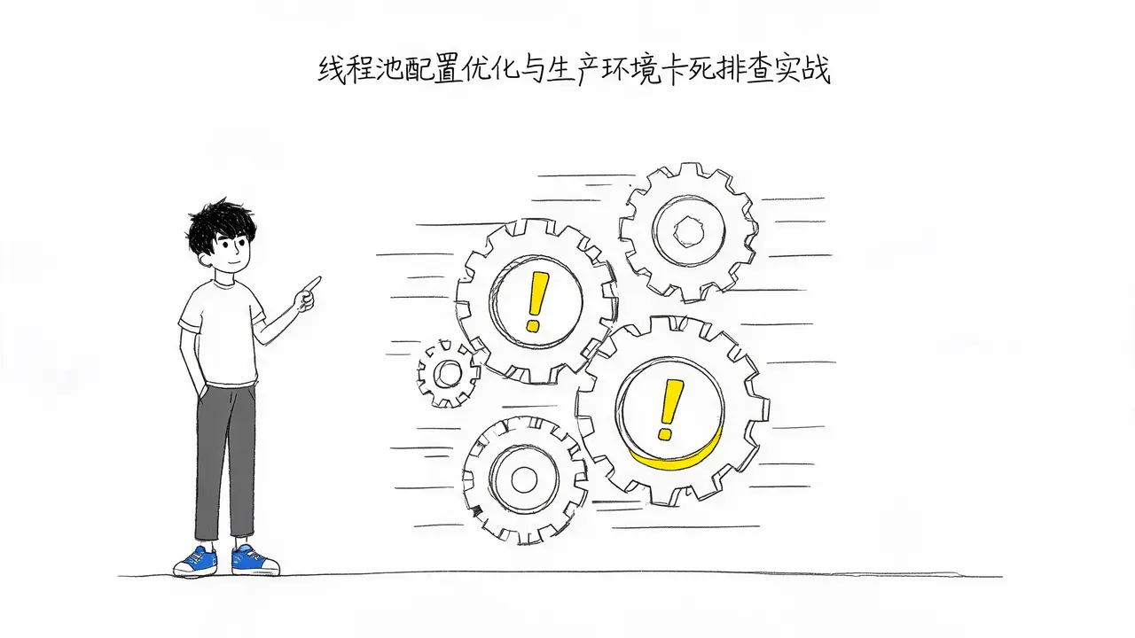 面试官：线程池配置优化与生产环境卡死排查实战