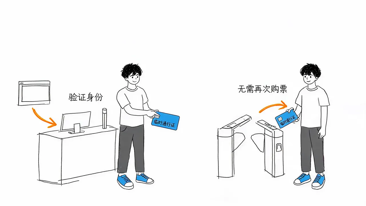 Token 作为临时通行证的概念