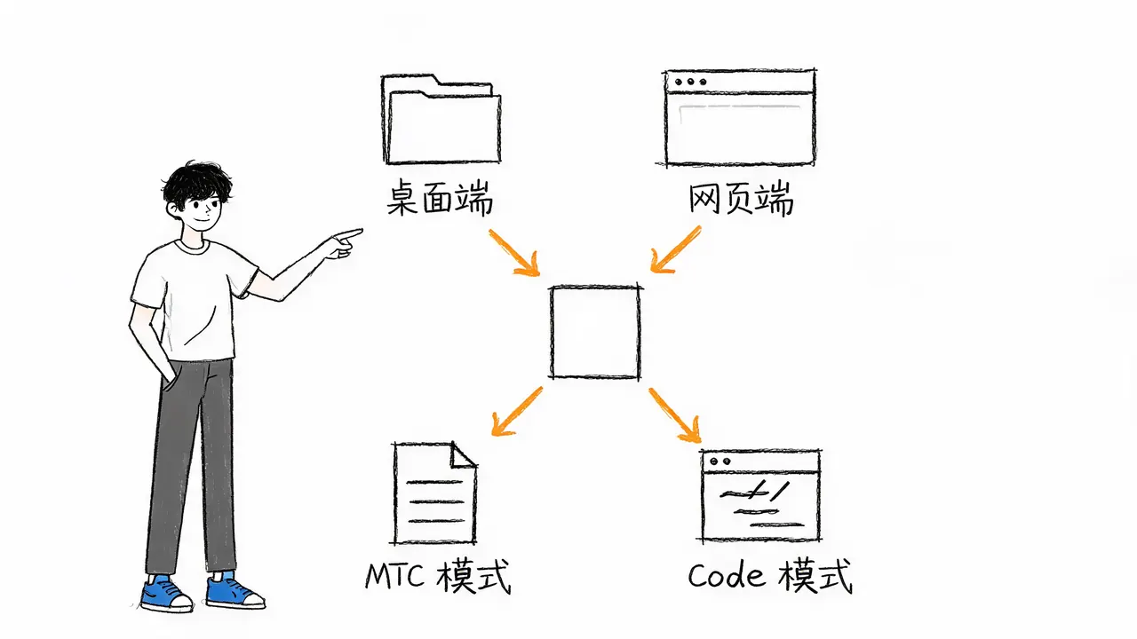双端双模式架构