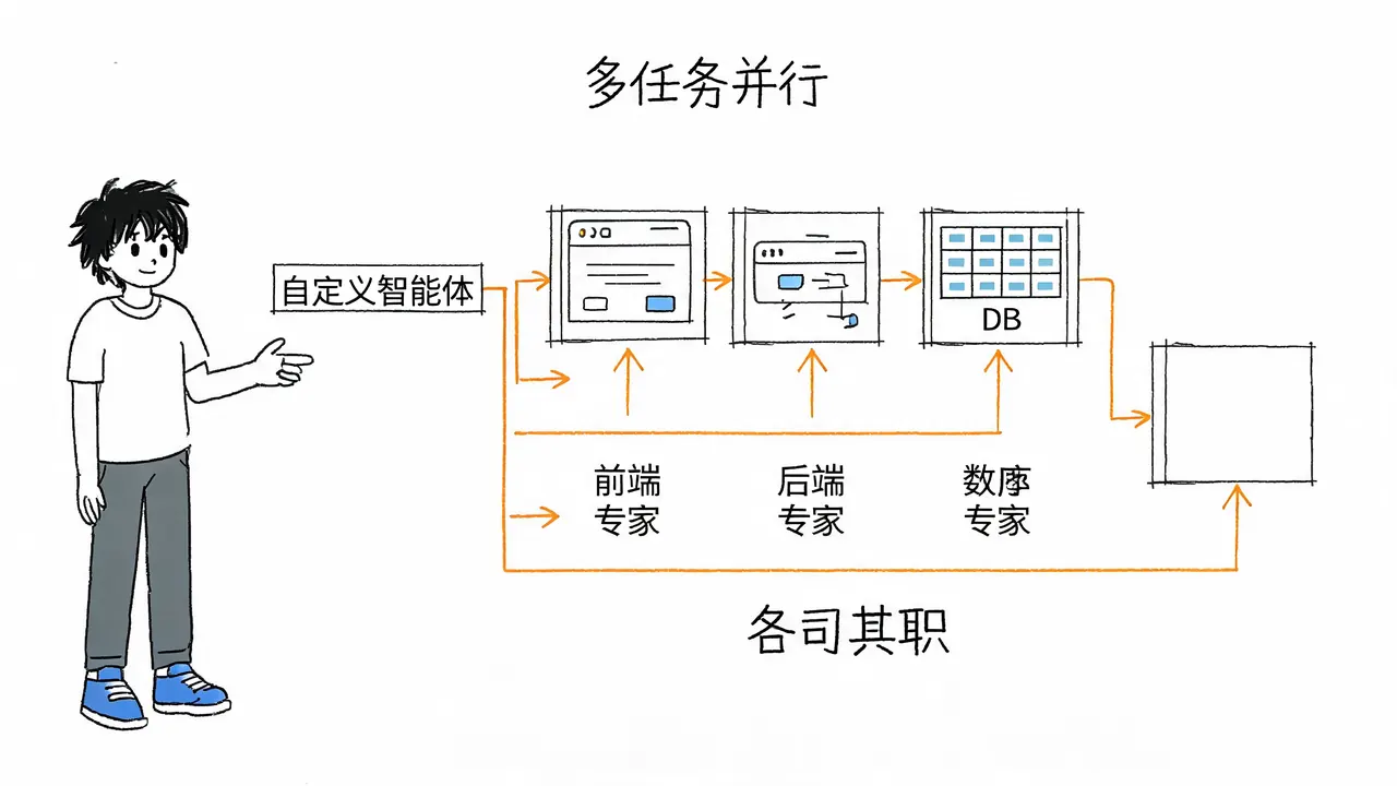 Code 模式多任务并行