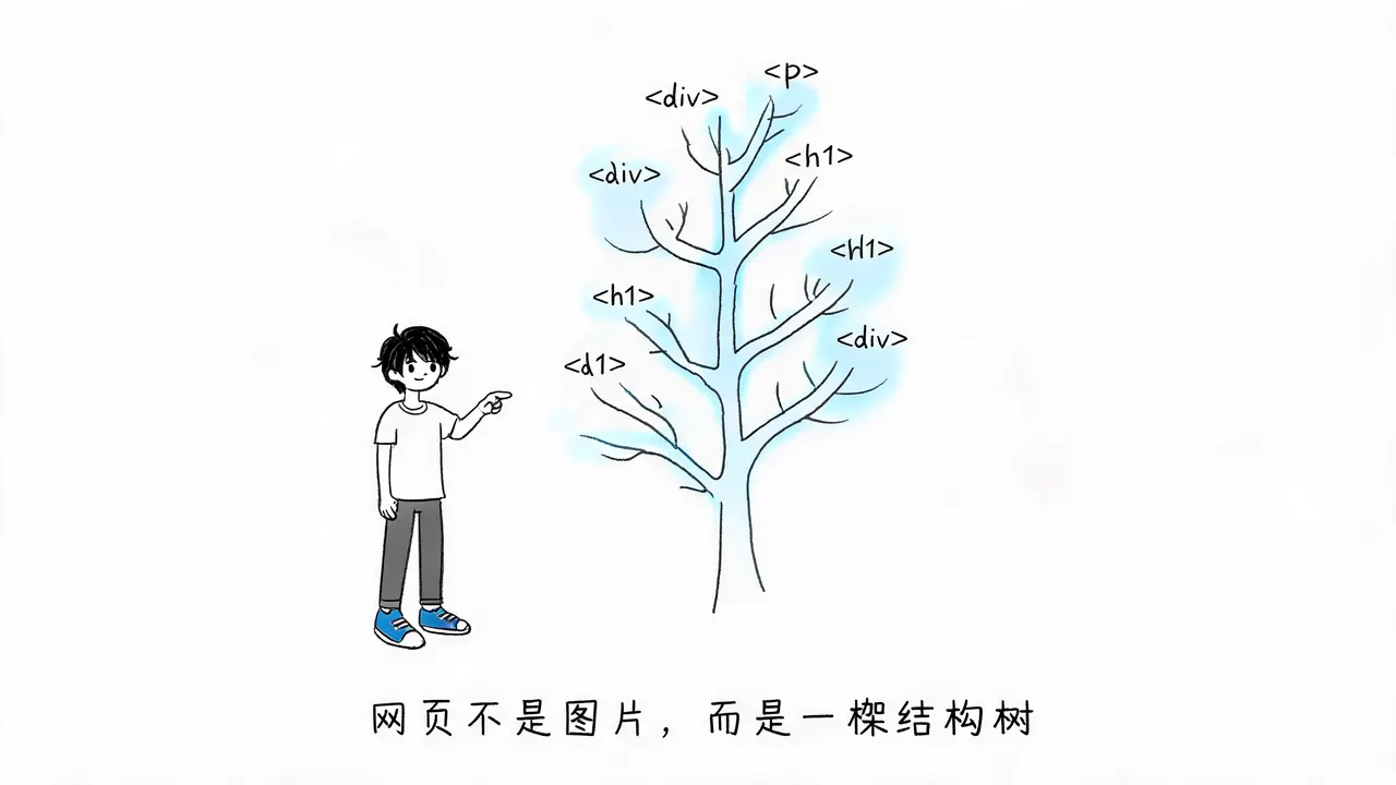 零基础AI编程：一文读懂“操作DOM”到底是什么意思