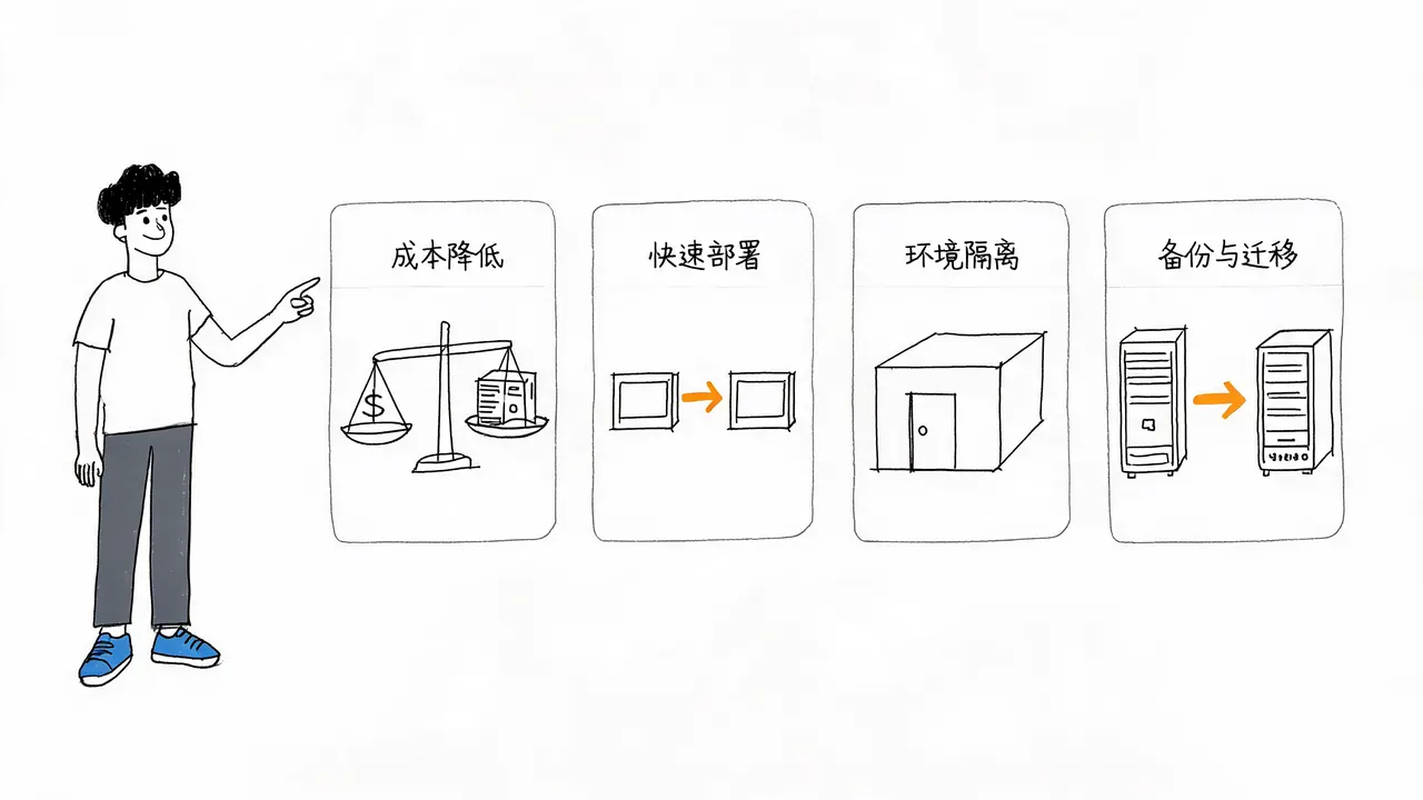 虚拟机四大核心优势