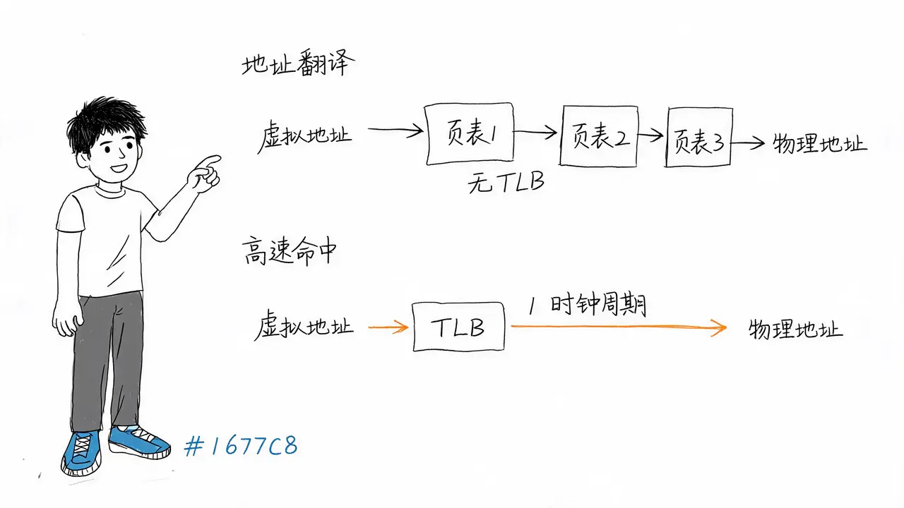 TLB加速地址翻译