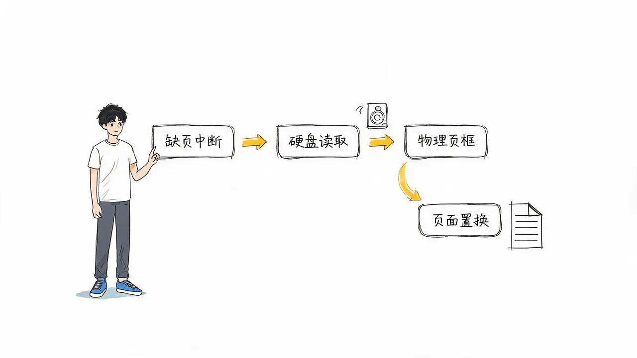 缺页中断与页面置换