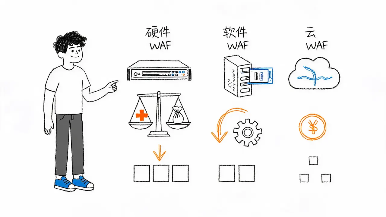 WAF三种主流部署形态的对比