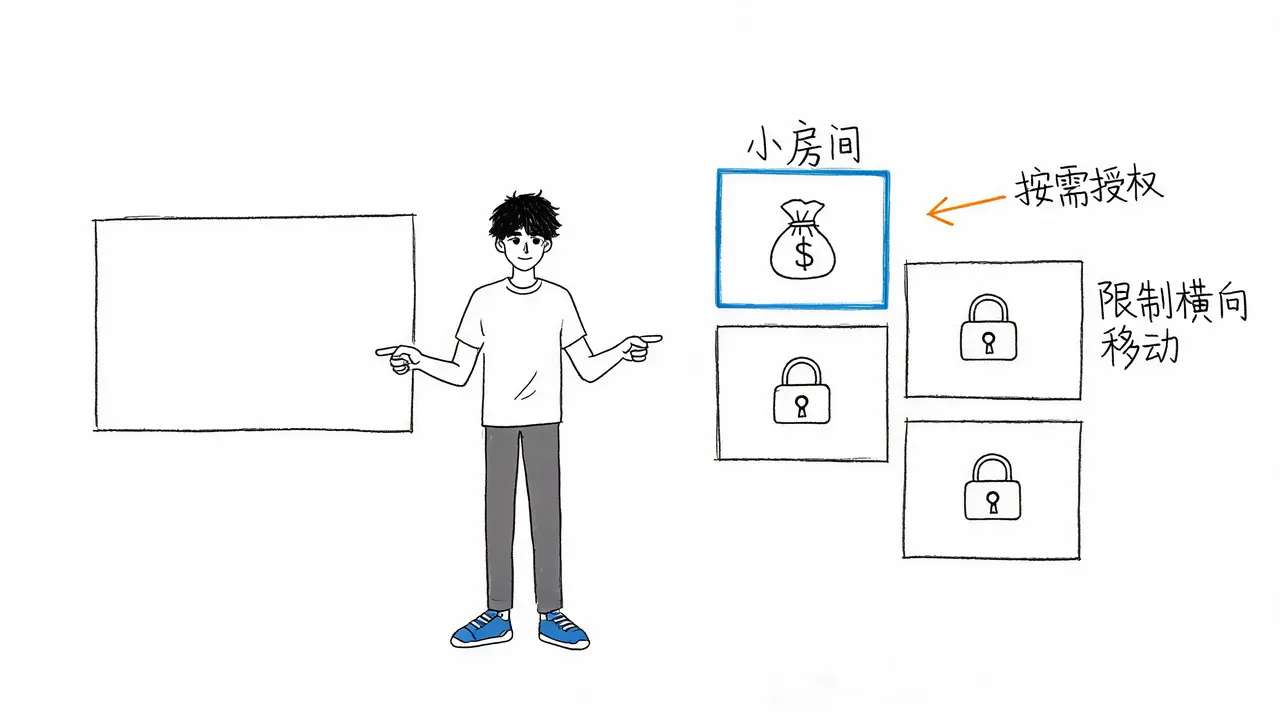 最小权限与微隔离的网络结构