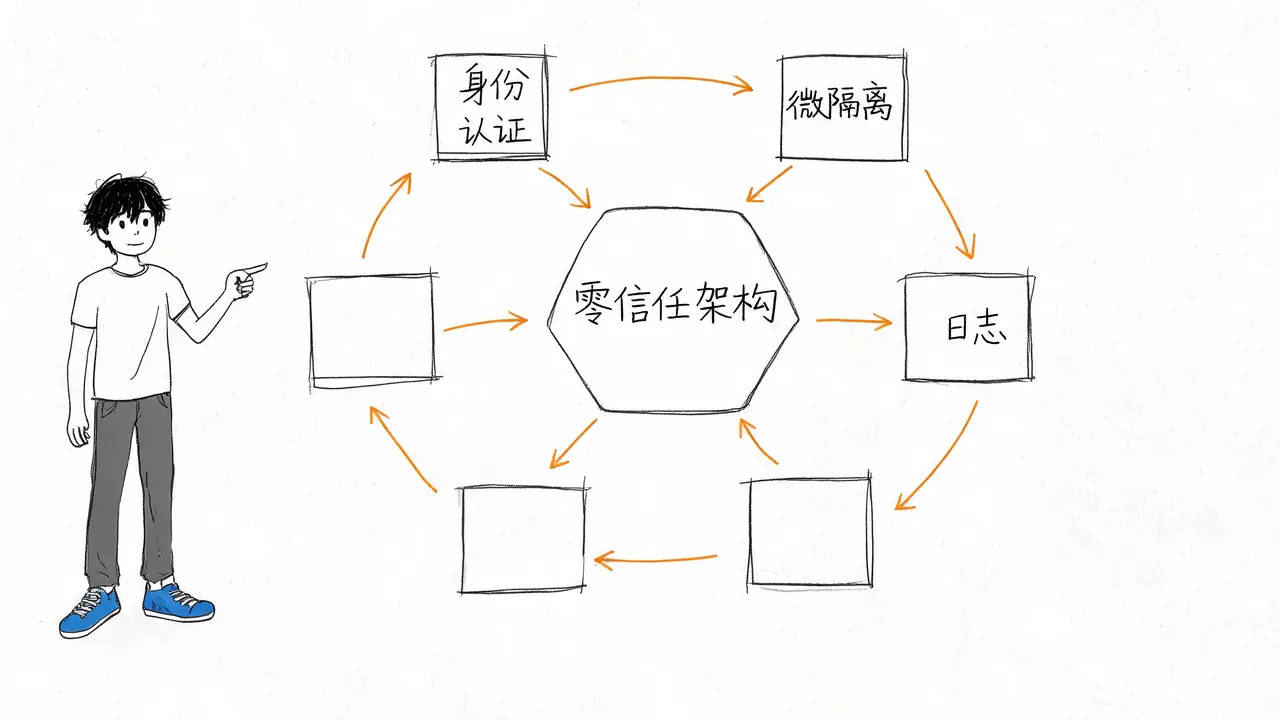 零信任六大关键能力架构